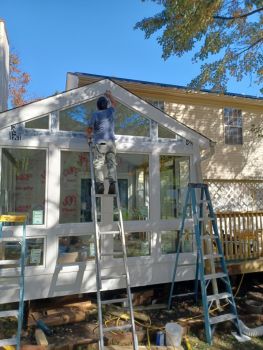 Erix Home Improvement LLC remodeling a home in Edgemere